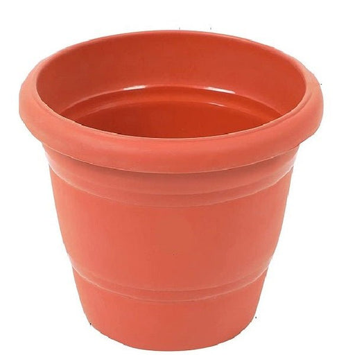 16 inch (40 cm) Round Garden Pot (Terracota Color) - Nurserylive Pune
